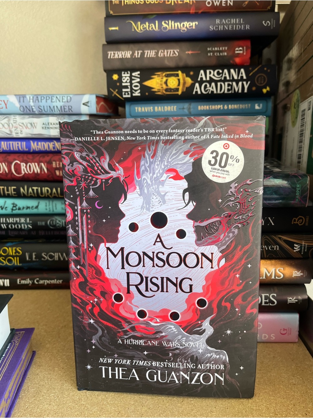 A Monsoon Rising by Thea Guanzon Deluxe Hardcover